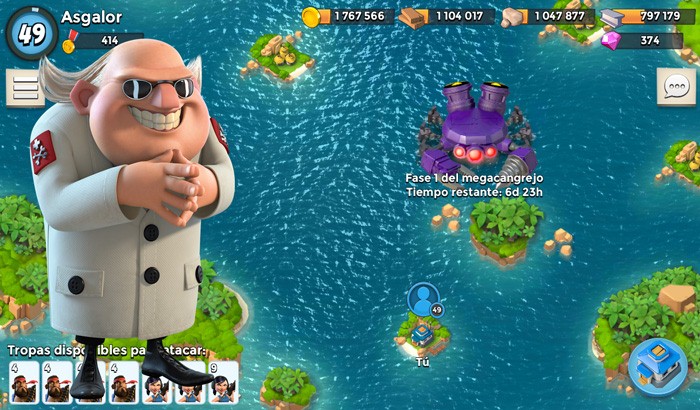 The Boom Beach Mega Crab: What is it and how to beat it?